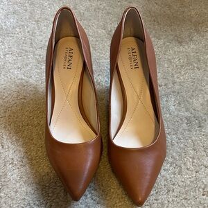 Alfani Tan/Brown Pointed-Toe Pumps